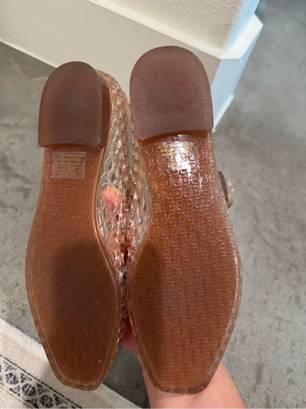 Sam Edelman Mary Jane Jelly Flats - Picture 4 of 5